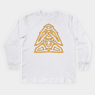 Tribal Pattern Kids Long Sleeve T-Shirt